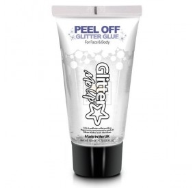 tubetto colla peel-off per glitter