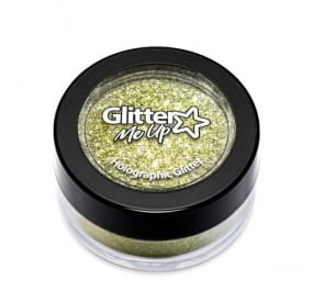 glitter olografico in polvere oro