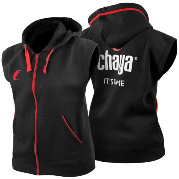 Felpa con cappuccio senza maniche - Chaya