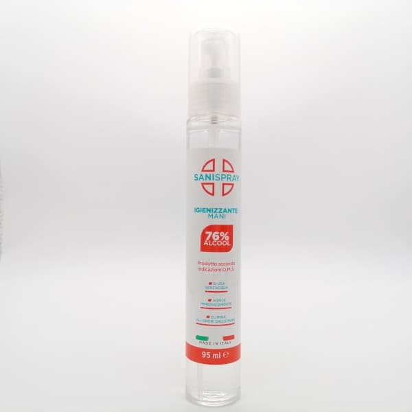 spray igienizzante mani