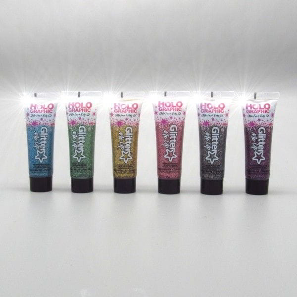 glitter gel olografico oro