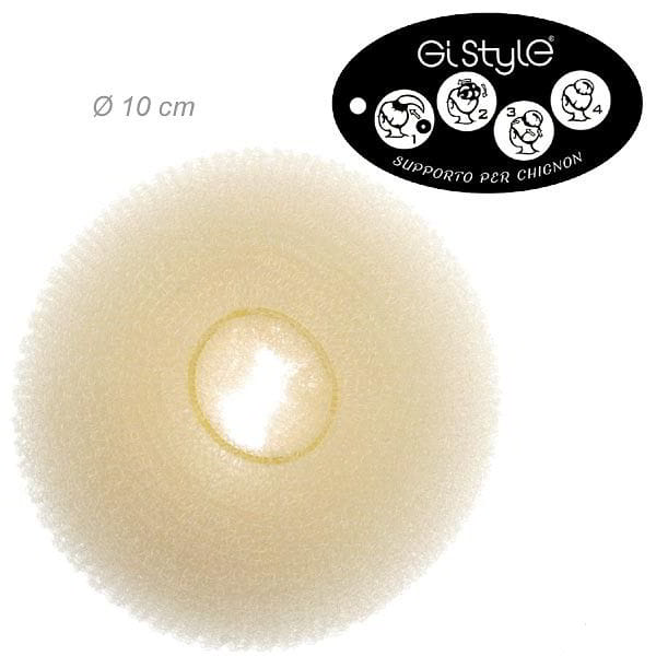 ciambella chignon biondo 10 cm