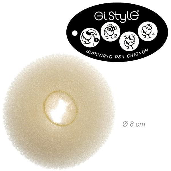 ciambella chignon biondo 8 cm